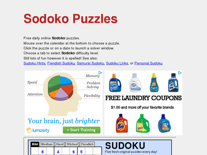 www.sodokopuzzles.com