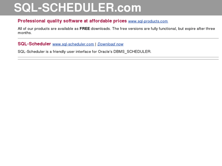 www.sql-scheduler.com