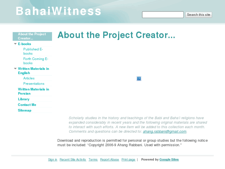 www.bahaiwitness.com