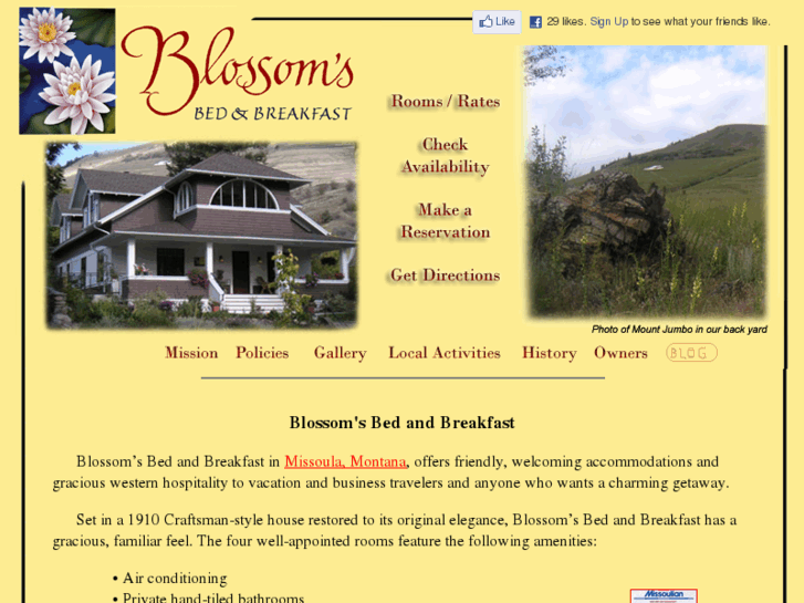 www.blossomsbnb.com