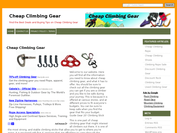 www.cheapclimbinggear.net