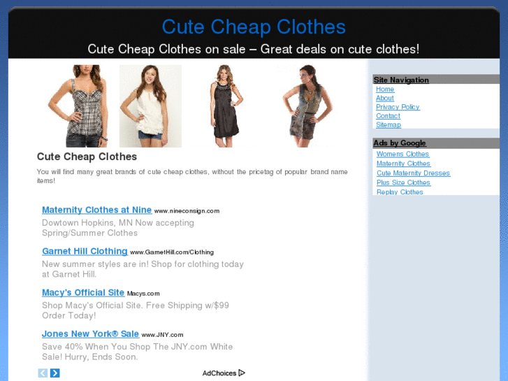 www.cutecheapclothes.org