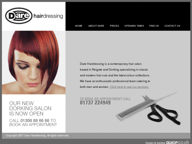 www.darehairdressing.com