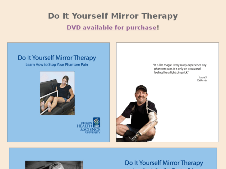 www.doityourselfmirrortherapy.com