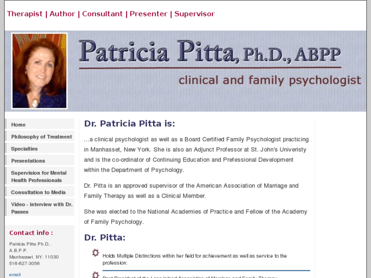 www.drpatriciapitta.com