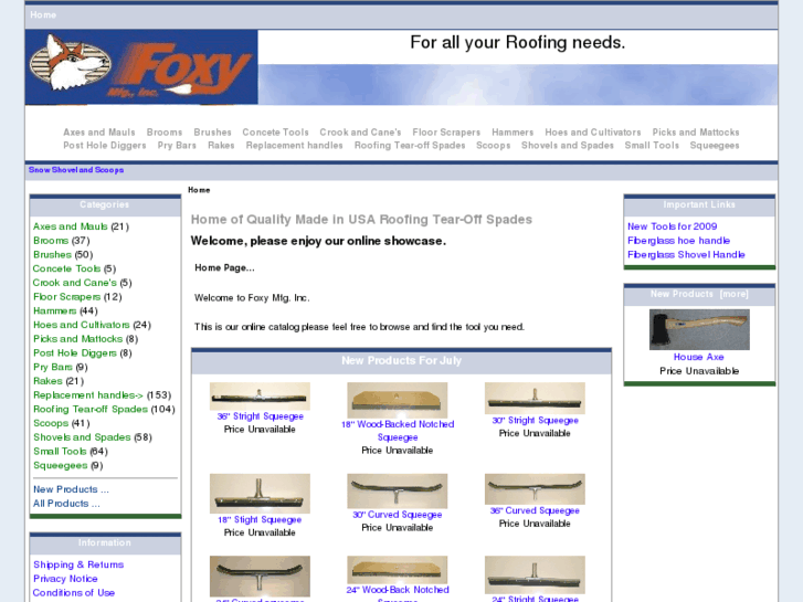 www.foxymfg.com