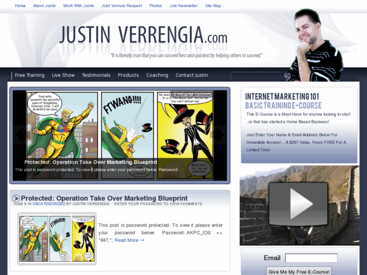 www.justinverrengia.com