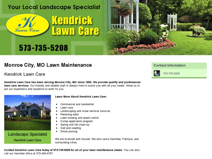 www.kendricklawncare.com