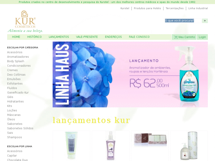 www.kurcosmeticos.com.br