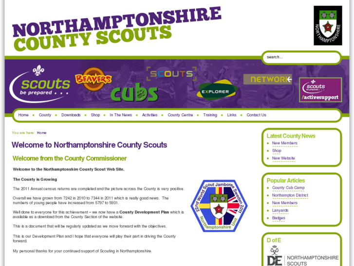 www.northamptonshirecountyscouts.org.uk