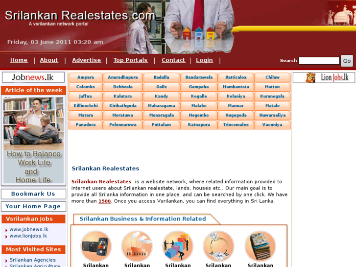 www.srilankanrealestates.com