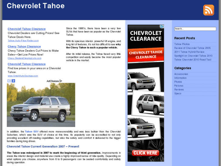 www.chevrolettahoe.net