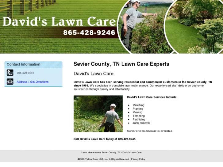 www.davidscompletelawnmaintenance.com