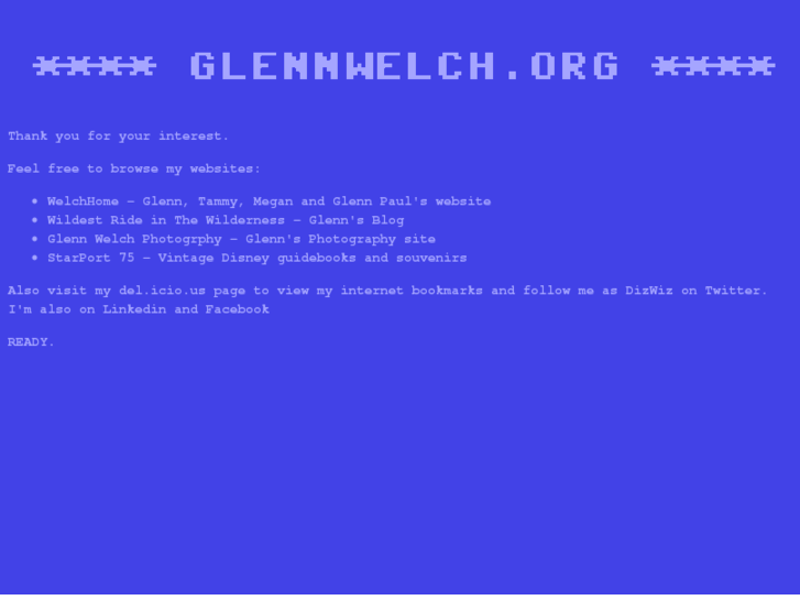 www.glennwelch.org