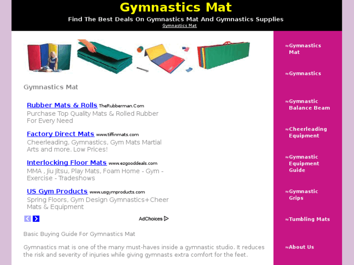 www.gymnasticsmat.org
