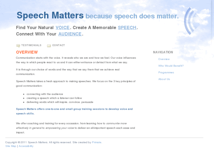 www.speechmatters.co.uk