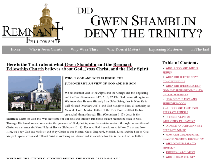 www.trinitycontroversy.com