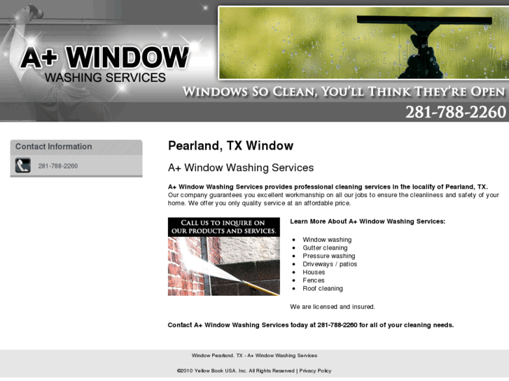 www.windowcleanerpearland.com