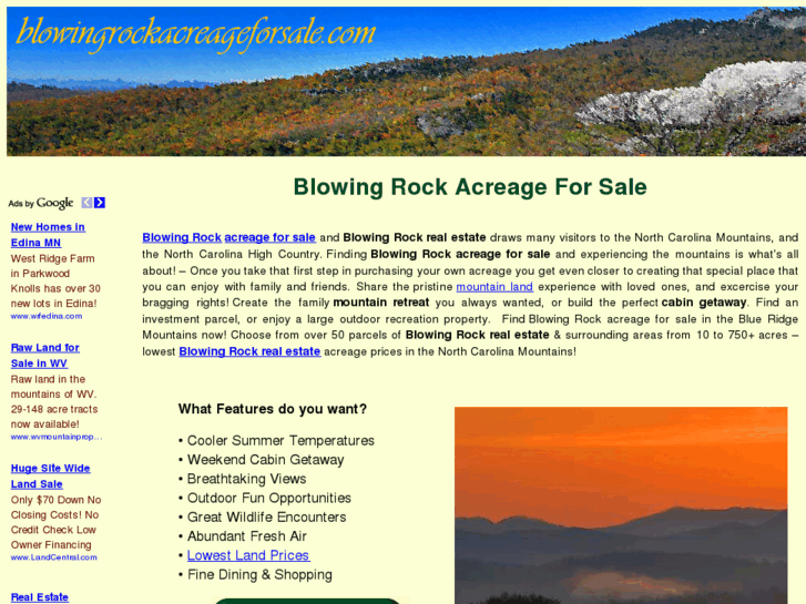 www.blowingrockacreageforsale.com