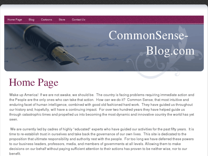www.commonsense-blog.org