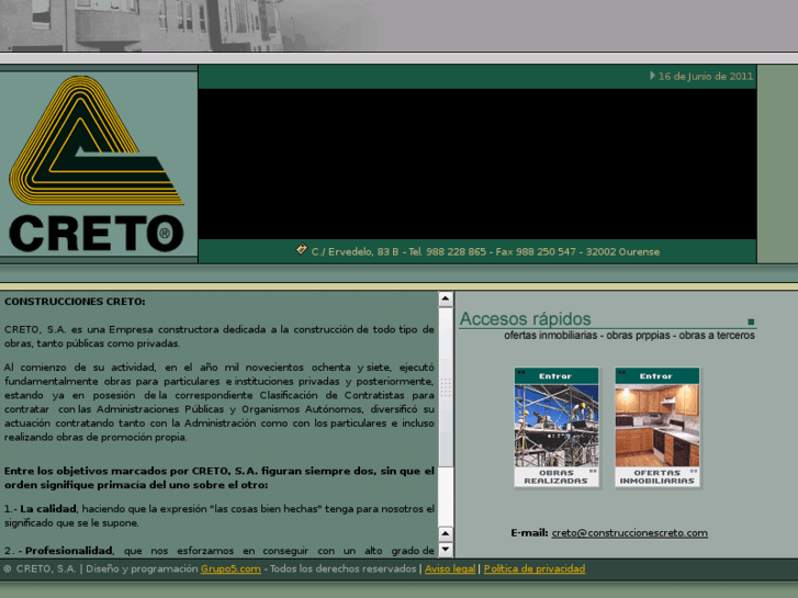 www.construccionescreto.com