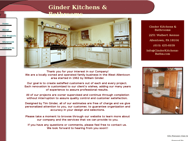 www.ginderkitchens-baths.com