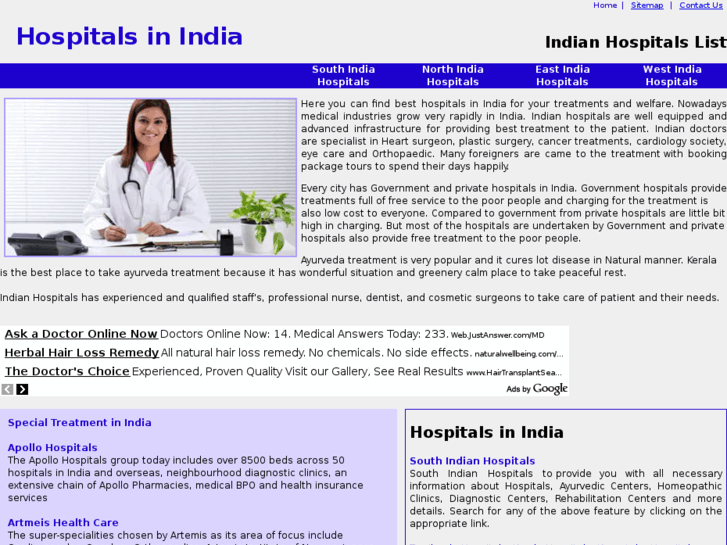 www.hospitalsinindia.org