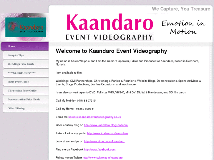 www.kaandaroeventvideography.co.uk