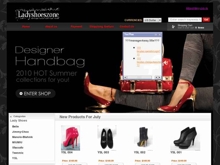 www.ladyshoeszone.com