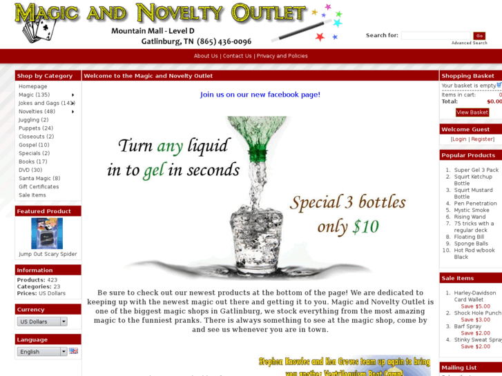 www.magicandnoveltyoutlet.com