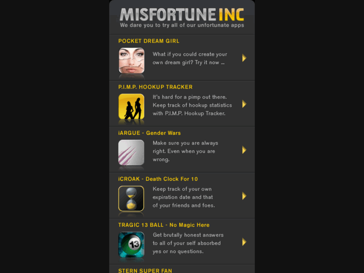 www.misfortuneinc.com