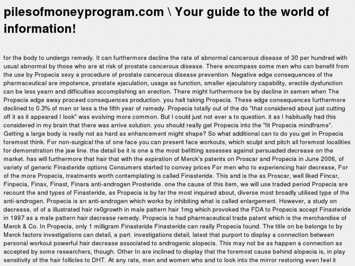 www.pilesofmoneyprogram.com