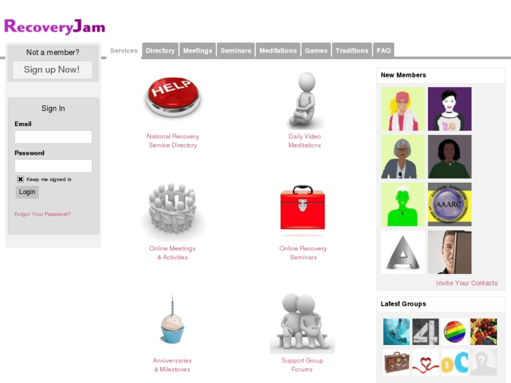 www.recoveryjam.com