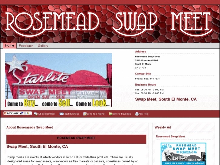 www.rosemeadswapmeet.com