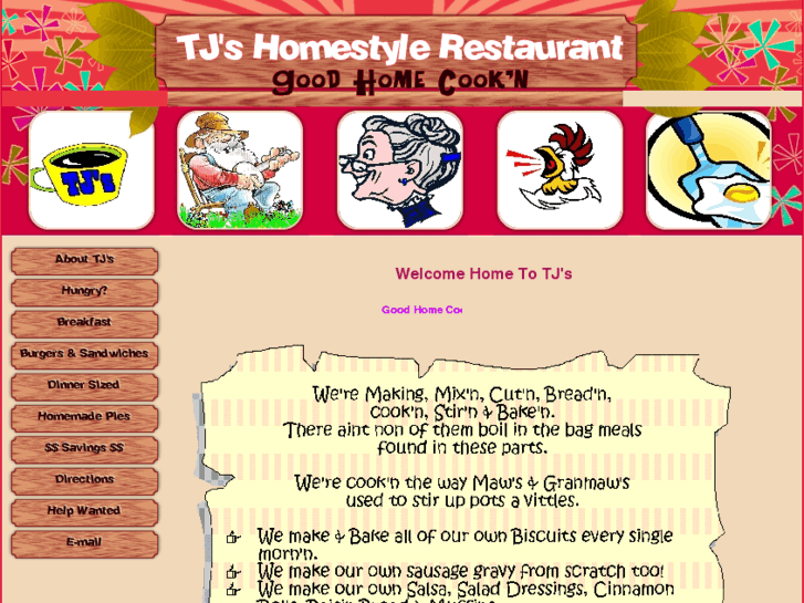 www.tjshomestylerestaurant.com