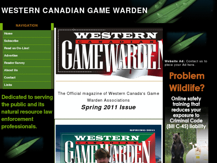 www.westerncanadiangamewarden.com