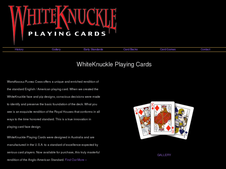 www.whiteknucklecards.com