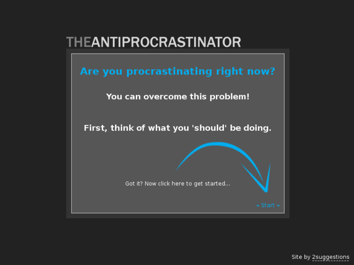 www.antiprocrastinator.com