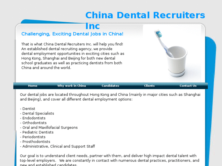 www.chinadentaljobs.com