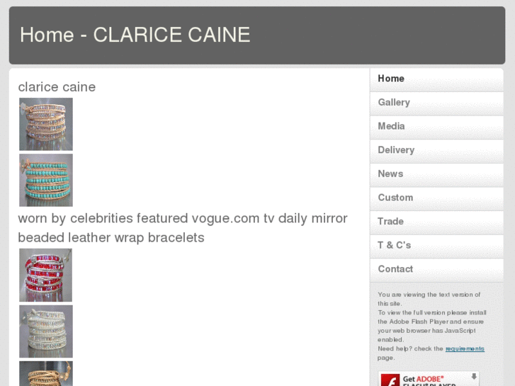 www.claricecaine.com
