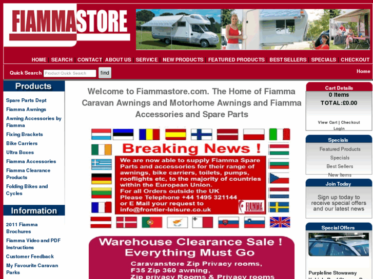 www.fiammastore.com