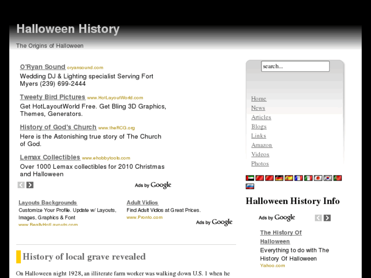 www.halloweenhistory.info