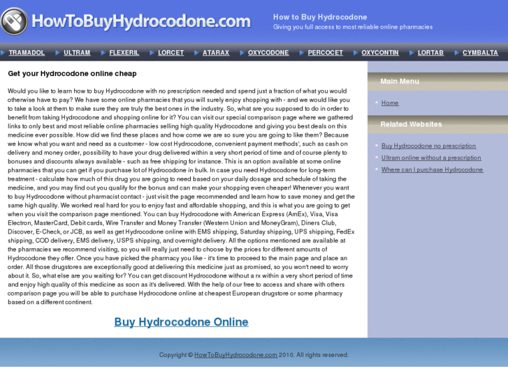 www.howtobuyhydrocodone.com