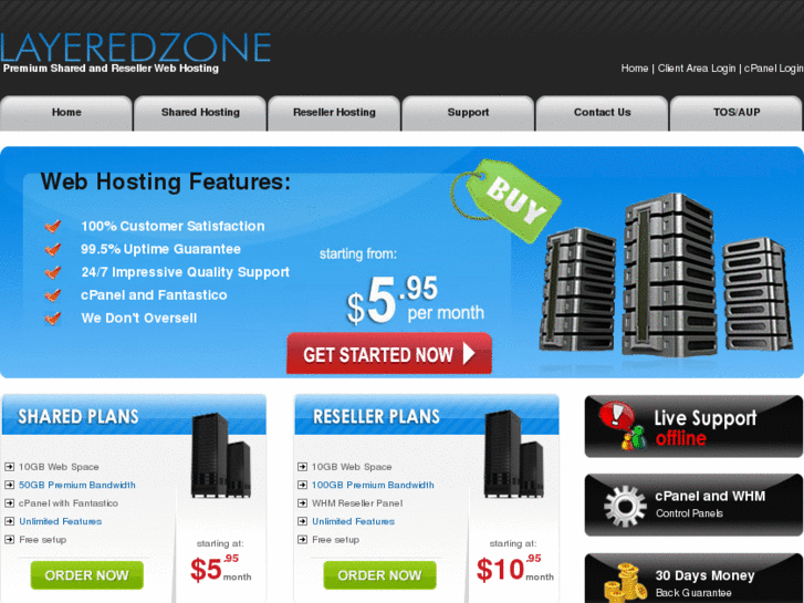 www.layeredzonehosting.com