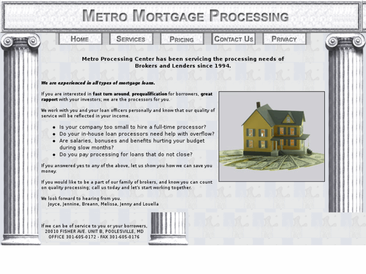 www.metromortgageprocessing.com