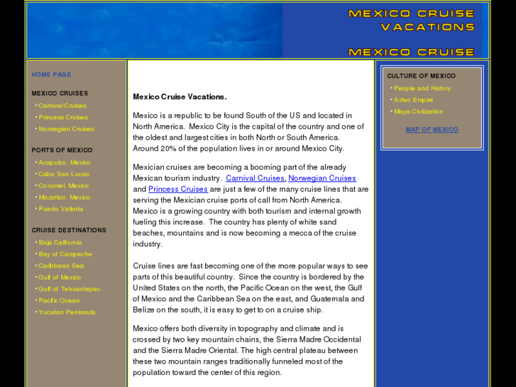 www.mexico-cruise-vacations.com