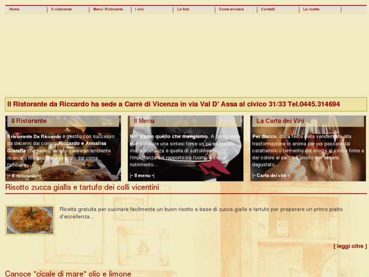 www.ristorantedariccardo.net