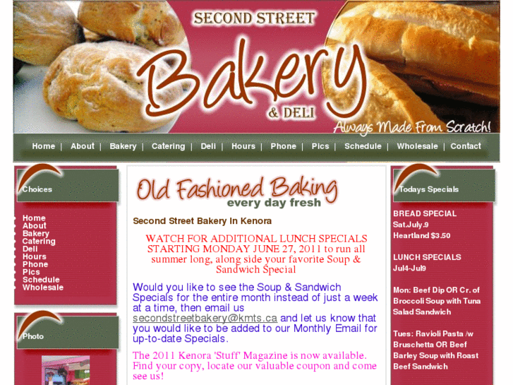 www.secondstreetbakery.ca