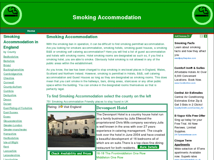 www.smokingaccommodation.co.uk