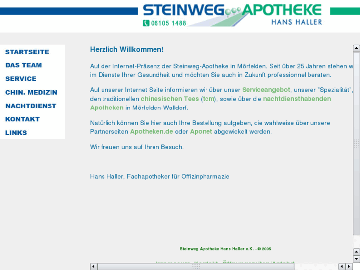 www.steinweg-apotheke.com